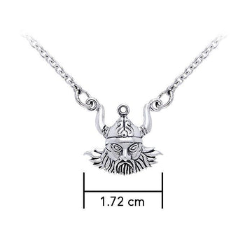 Viking Warrior Silver Necklace TNC100 - Jewelry